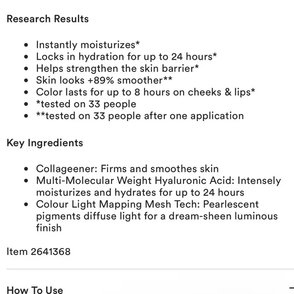 Charlotte Tilbury ‘Rosy Glow’ Unreal Lip + Cheek Glow Blush Stick - Picture 11 of 12